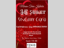 14 ŞUBAT SEVGİLİLER GÜNÜ PROGRAMI