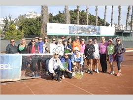 LOLA CUP KADINLAR DOUBLE TENİS TURNUVASI SONA ERDİ...