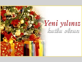 YENİ YILINIZ KUTLU OLSUN.