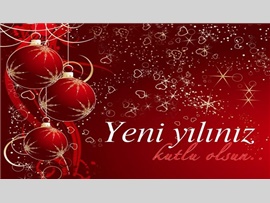 YENİ YILINIZ KUTLU OLSUN.