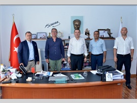 YÖNETİM KURULUMUZDAN YENİŞEHİR BELEDİYE BAŞKANLIĞINA ZİYARET...